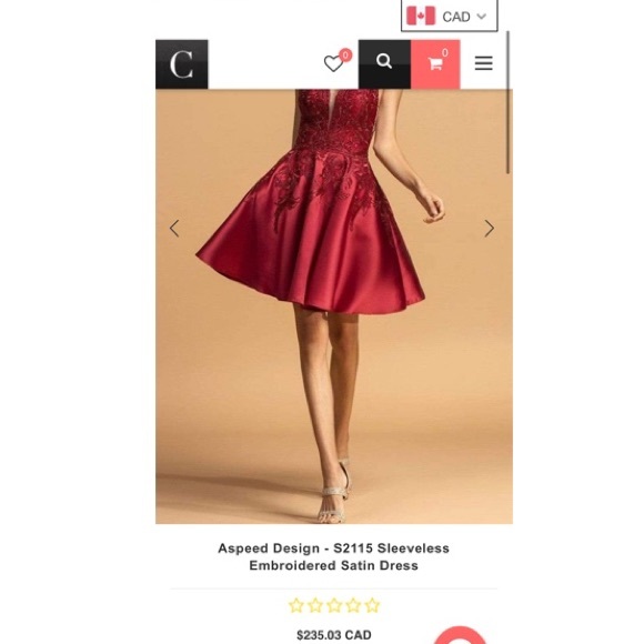 Aspeed Design Sleeveless Embroidered Satin Dress - Picture 5 of 5